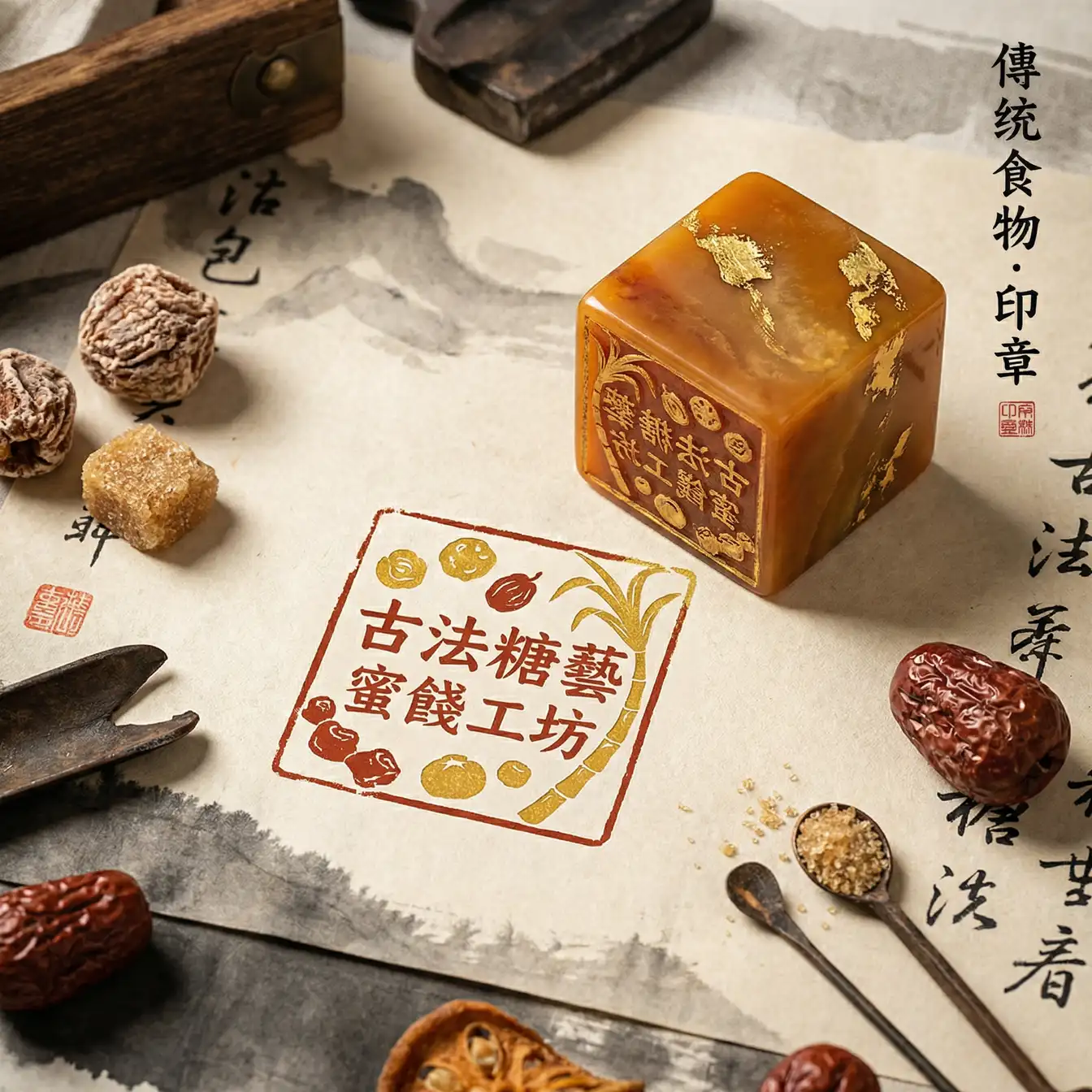 糖心 - 唐心vlog - 古法蜜饯平台标识